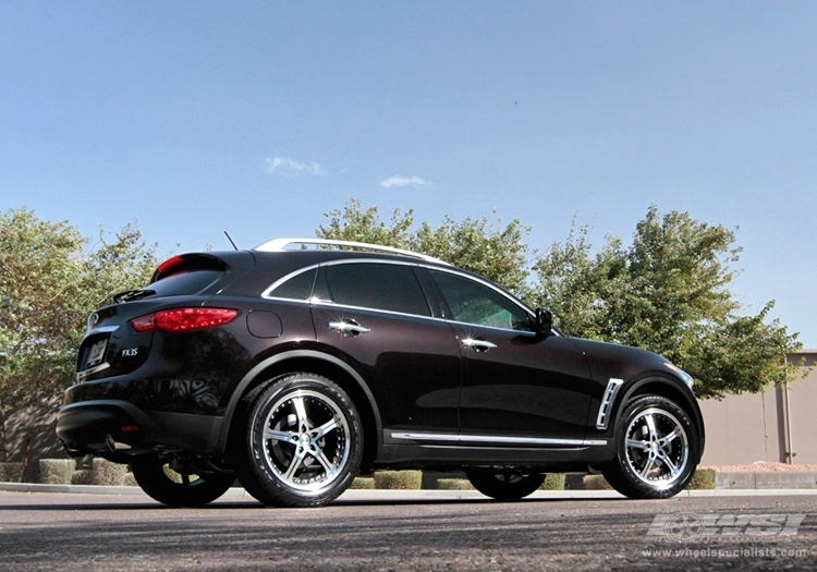 photo 1 Infiniti FX35 custom wheels Giovanna Spezia-5 20x, ET , tire size X R20. x ET 
