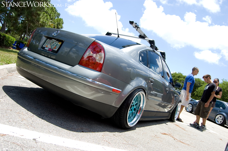 photo 4 Volkswagen Passat custom wheels Kranson Forged Klassics 18x10.0, ET +16, tire size 215/40 R18. 18x10.5 ET+20 225/40 R18