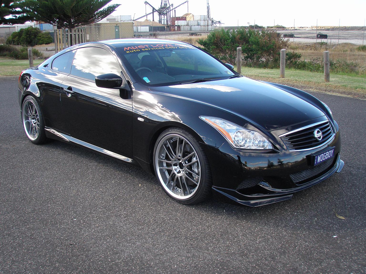 photo 1 Infiniti G37 custom wheels Rays GT30 20x9.5, ET +35, tire size 245/35 R20. 20x10.5 ET+37 285/30 R20