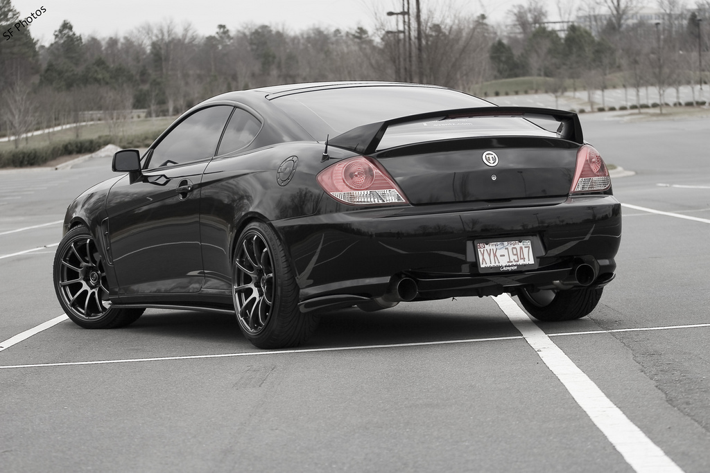 photo 5 Hyundai Tiburon custom wheels Rota G force 18x9.0, ET +30, tire size 225/40 R18. 18x9.0 ET+10 225/40 R18